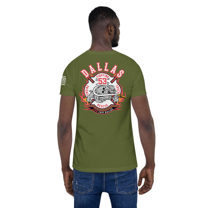 Dallas Fire Rescue Station 53 T-Shirt, Premium Material (Bella Canvas)