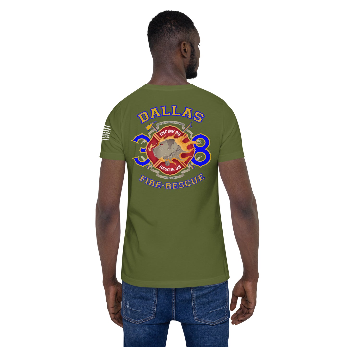 Dallas Fire Rescue Station 38 T-Shirt, Premium Material (Bella Canvas)