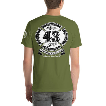 Dallas Fire Rescue Station 43 T-Shirt, Premium Material (Bella Canvas)