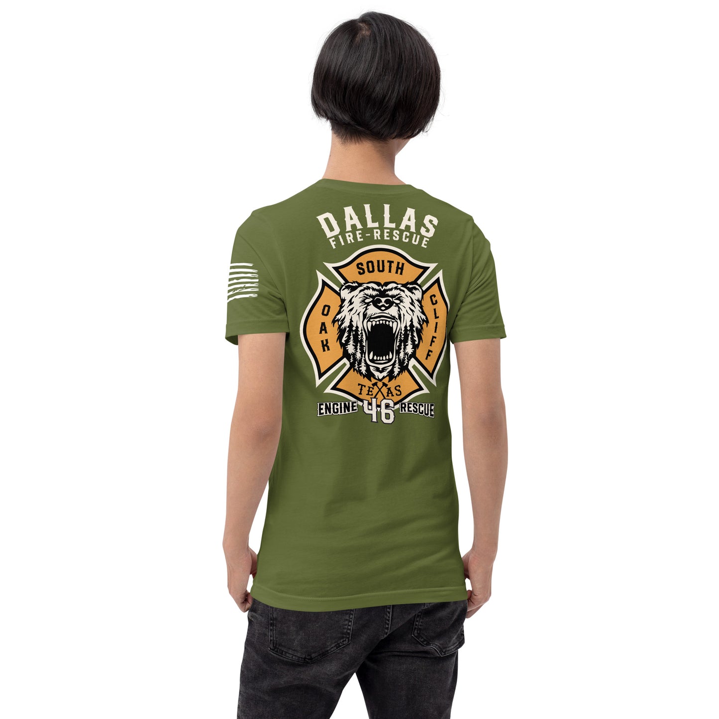 Dallas Fire Rescue Station 46 T-Shirt, Premium Material (Bella Canvas)