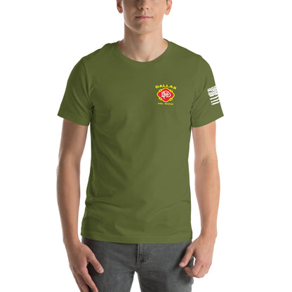 Firefighter themed T-Shirt design, Premium shirt material. Great addition to any firefighter or firefighter enthusiast.