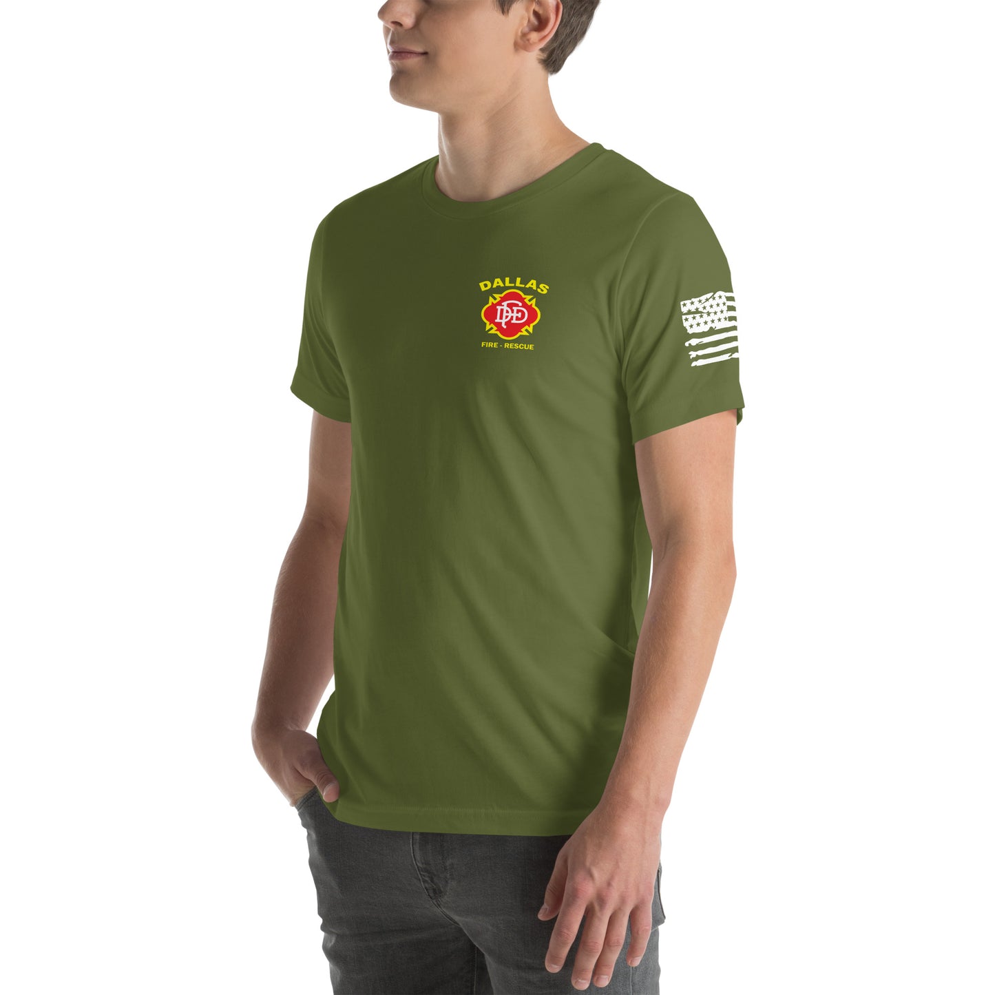 Dallas Fire Rescue station 25 T-Shirt, Premium Material (Bella Canvas)