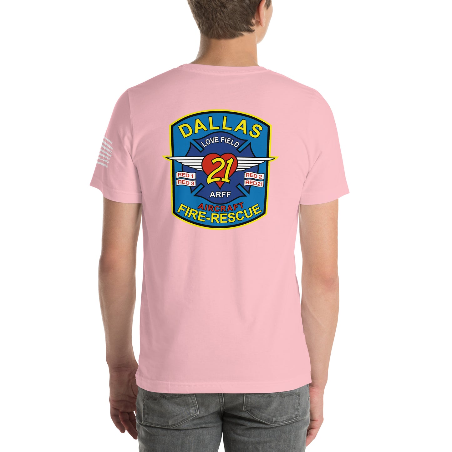 Dallas Fire Rescue Station 21 T-Shirt, Premium Material (Bella Canvas)