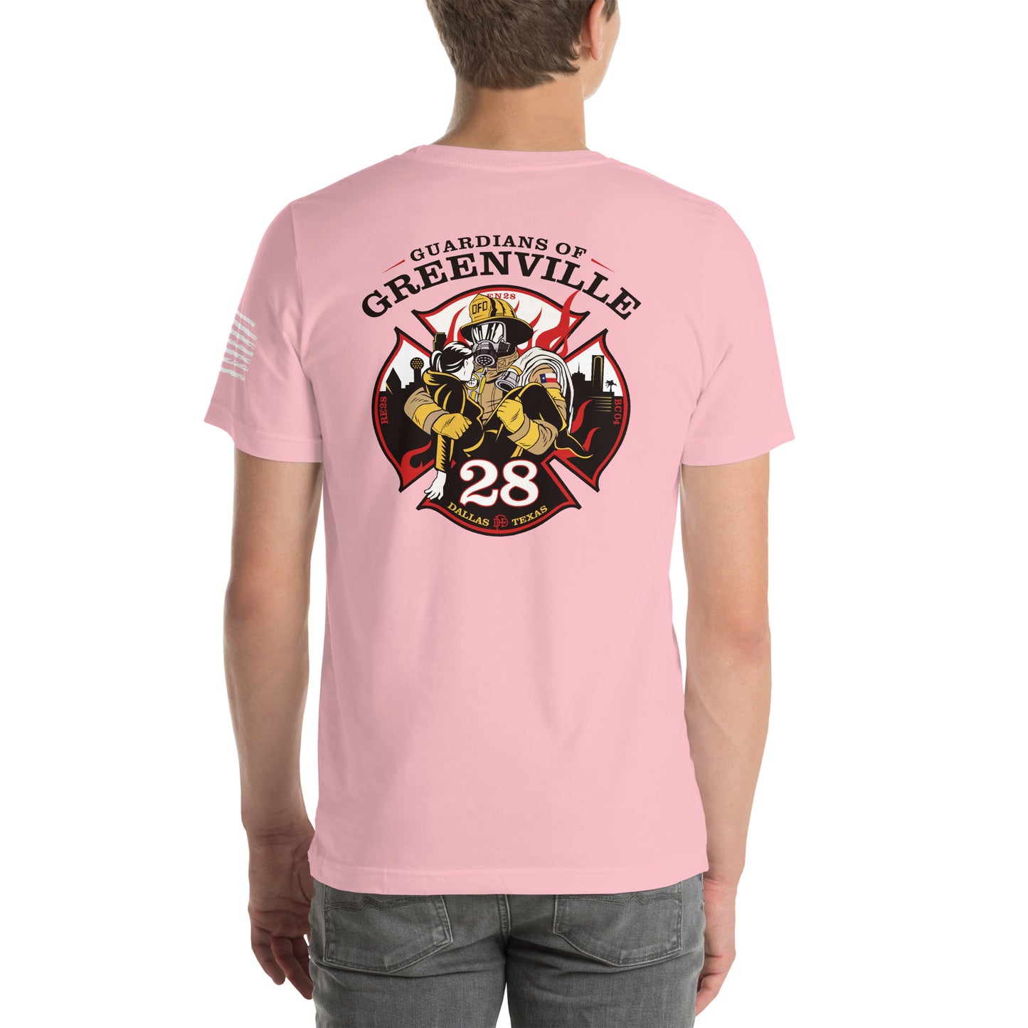 Dallas Fire Rescue Station 28 T Shirt, Premium Material (Bella Canvas)