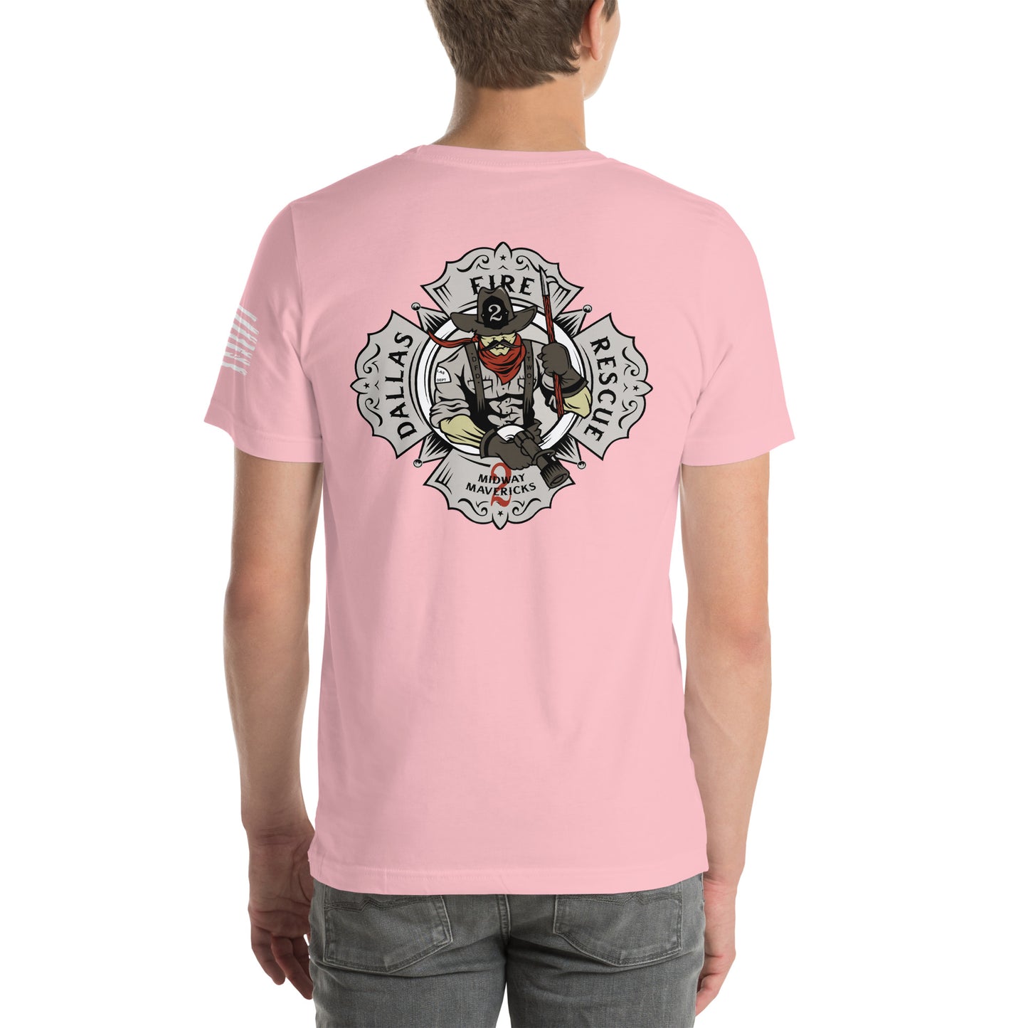 Dallas Fire Rescue Station 2 T-Shirt, Premium Material (Bella Canvas)