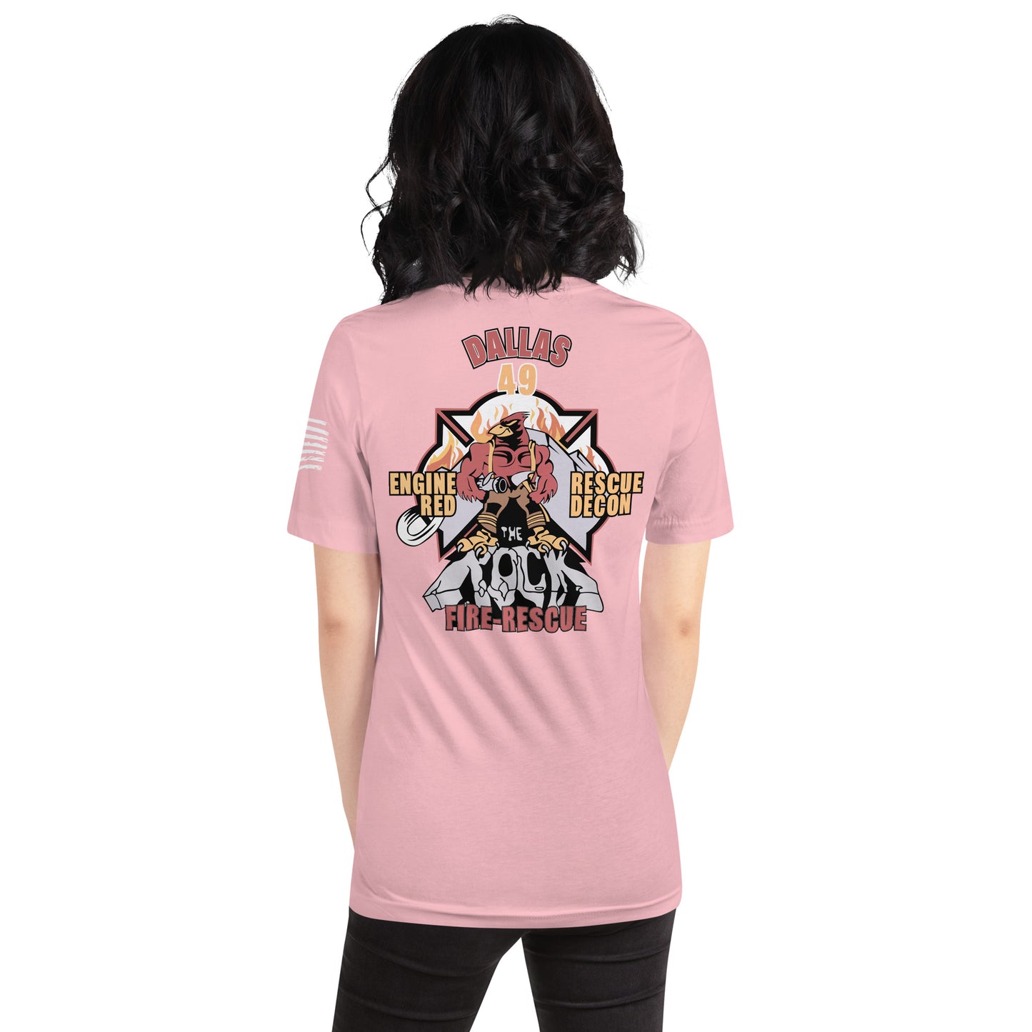 Dallas Fire Rescue Station 49 T-Shirt, Premium Material (Bella Canvas)