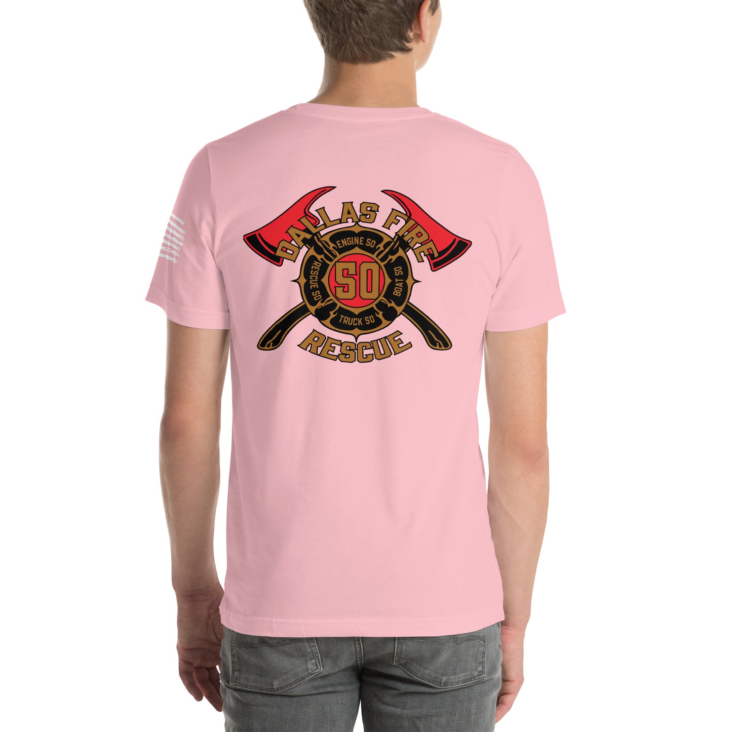 Dallas Fire Rescue Station 50 T-Shirt, Premium Material (Bella Canvas)