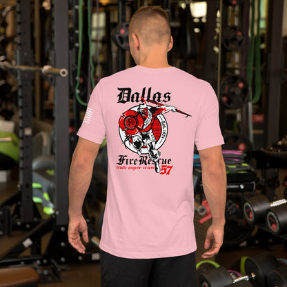 Dallas Fire Rescue Station 57 T-Shirt, Premium Material (Bella Canvas)