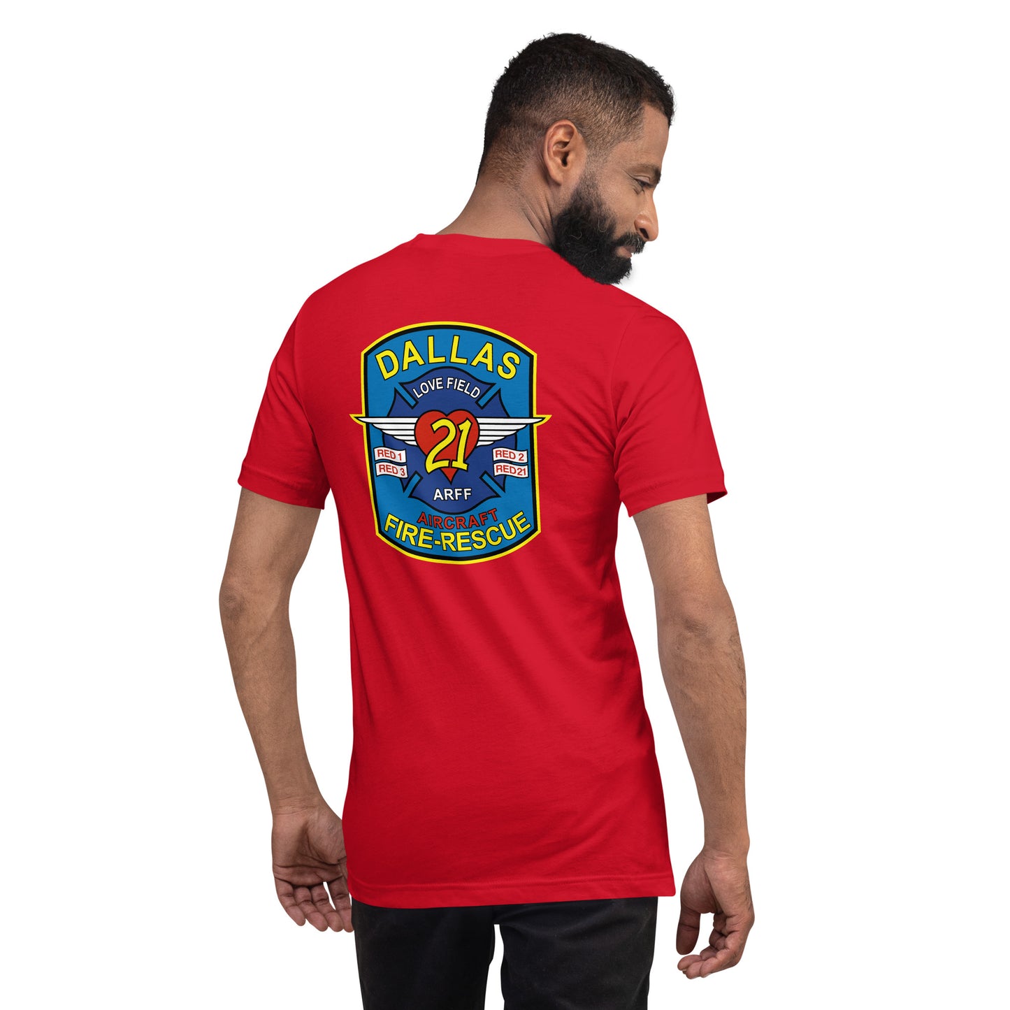 Dallas Fire Rescue Station 21 T-Shirt, Premium Material (Bella Canvas)