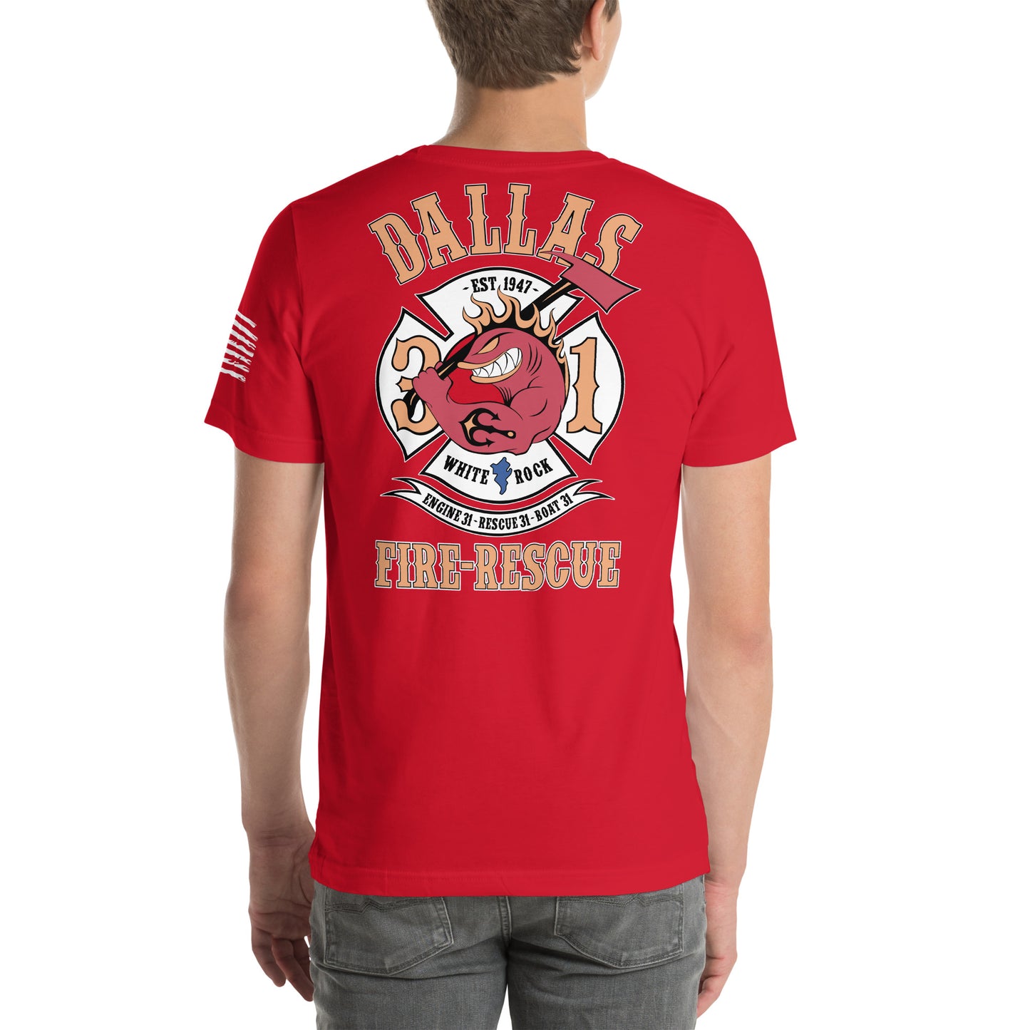 Dallas Fire Rescue Station 31 T-Shirt, Premium Material (Bella Canvas)