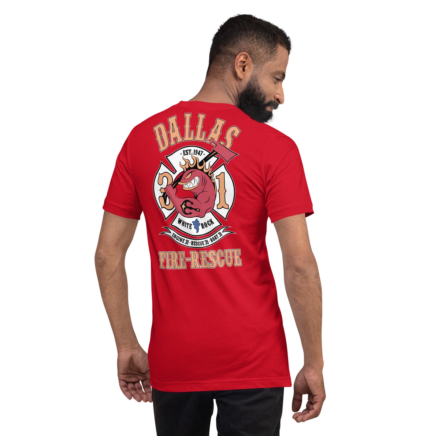 Dallas Fire Rescue Station 31 T-Shirt, Premium Material (Bella Canvas)