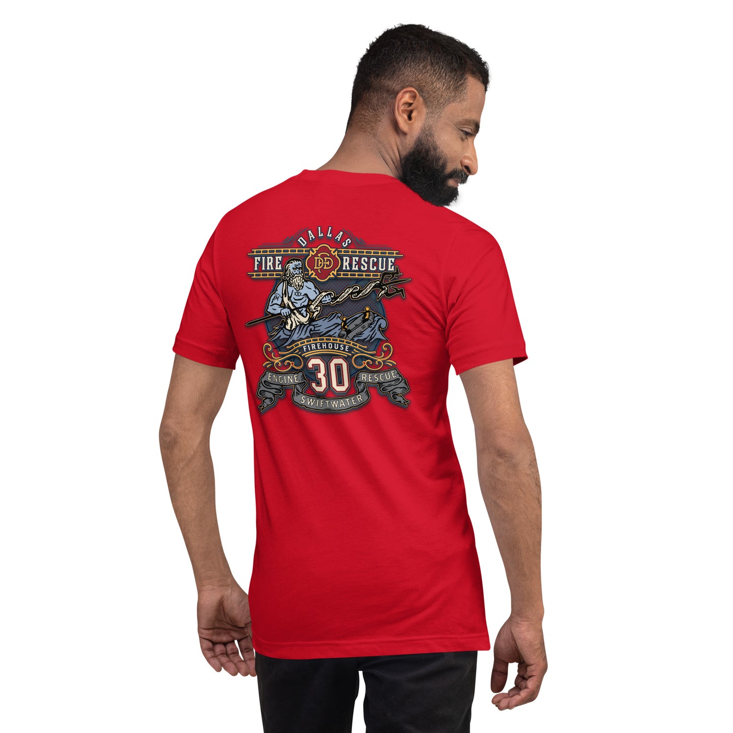 Dallas Fire Rescue Station 30 T-Shirt, Premium Material (Bella Canvas)