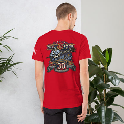 Dallas Fire Rescue Station 30 T-Shirt, Premium Material (Bella Canvas)