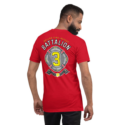 Dallas Fire Rescue Battalion Chief 3 T-Shirt, Premium Material (Bella Canvas)