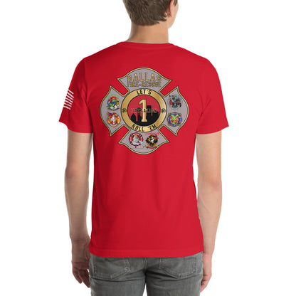 Dallas Fire Rescue Battalion Chief 1 T-Shirt, Premium Material (Bella Canvas)