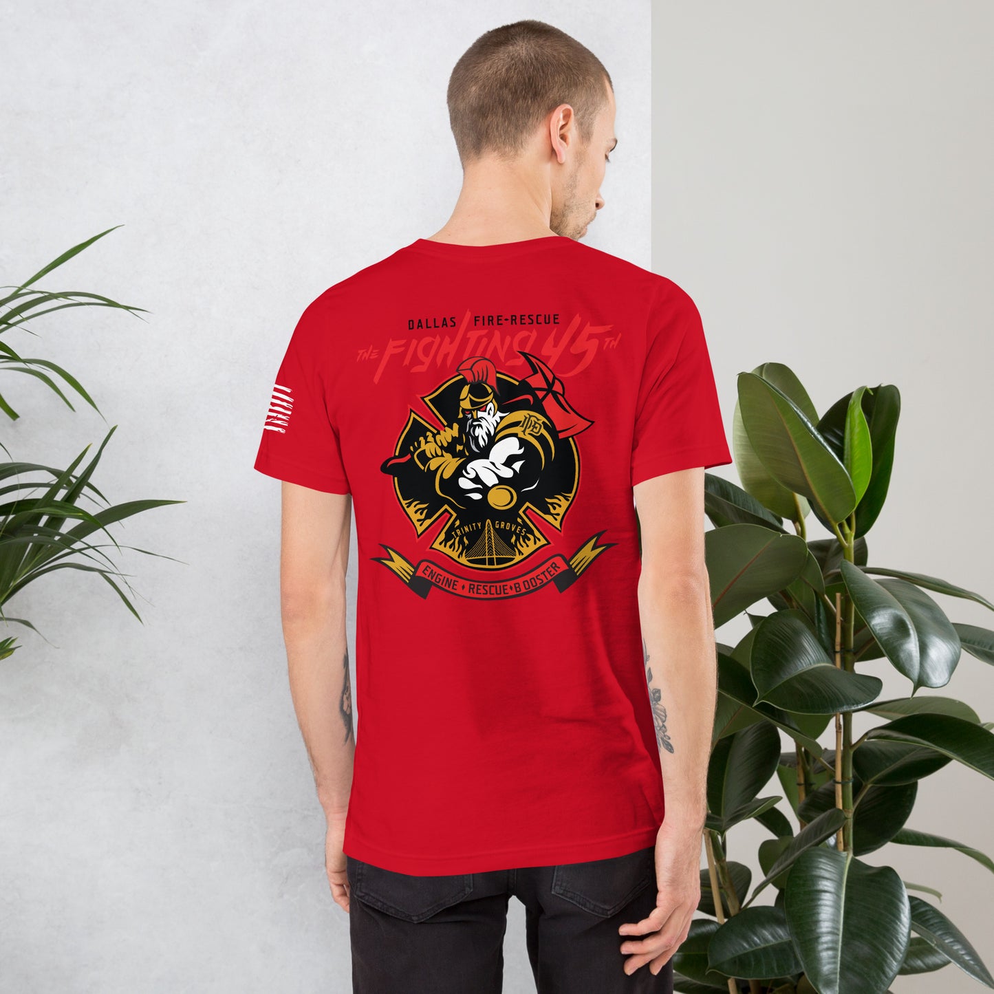 Dallas Fire Rescue Station 45 T-Shirt, Premium Material (Bella Canvas)