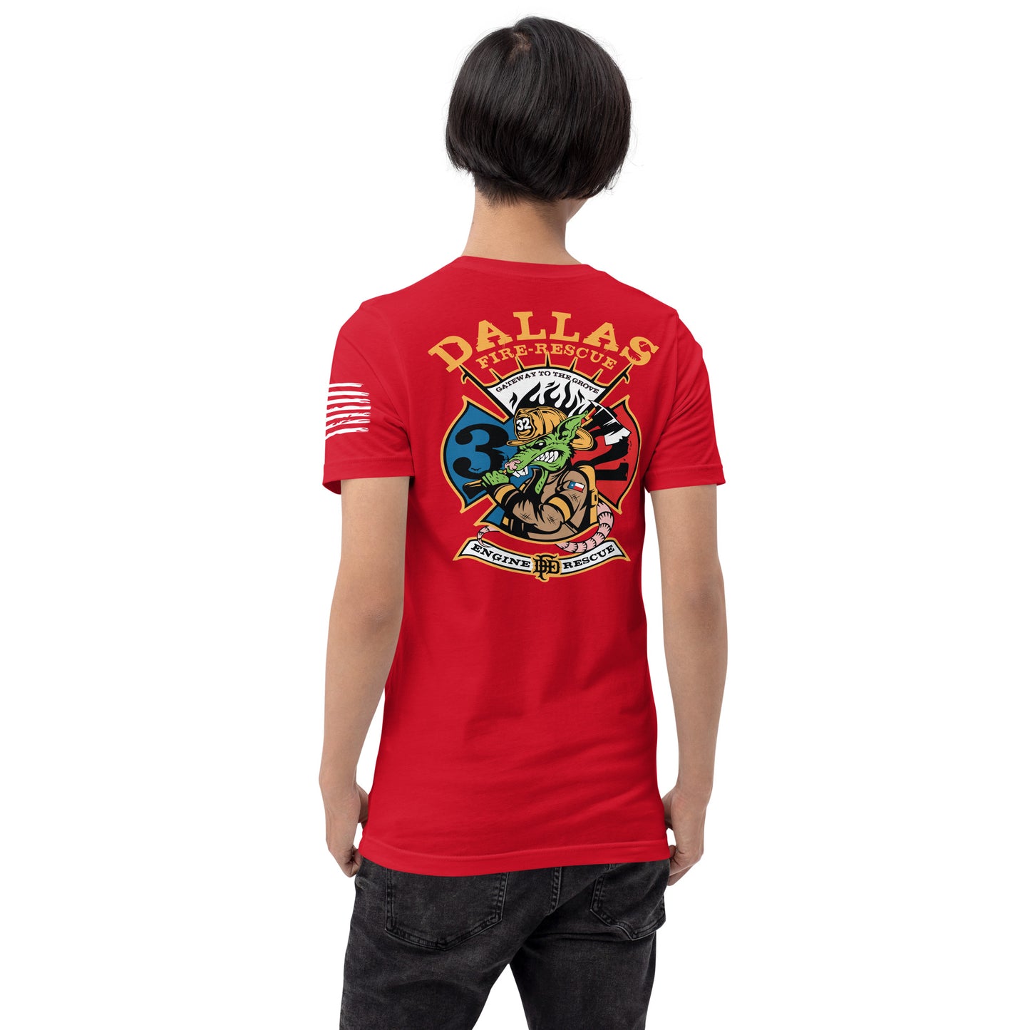 Dallas Fire Rescue Station 32 T-Shirt, Premium Material (Bella Canvas)