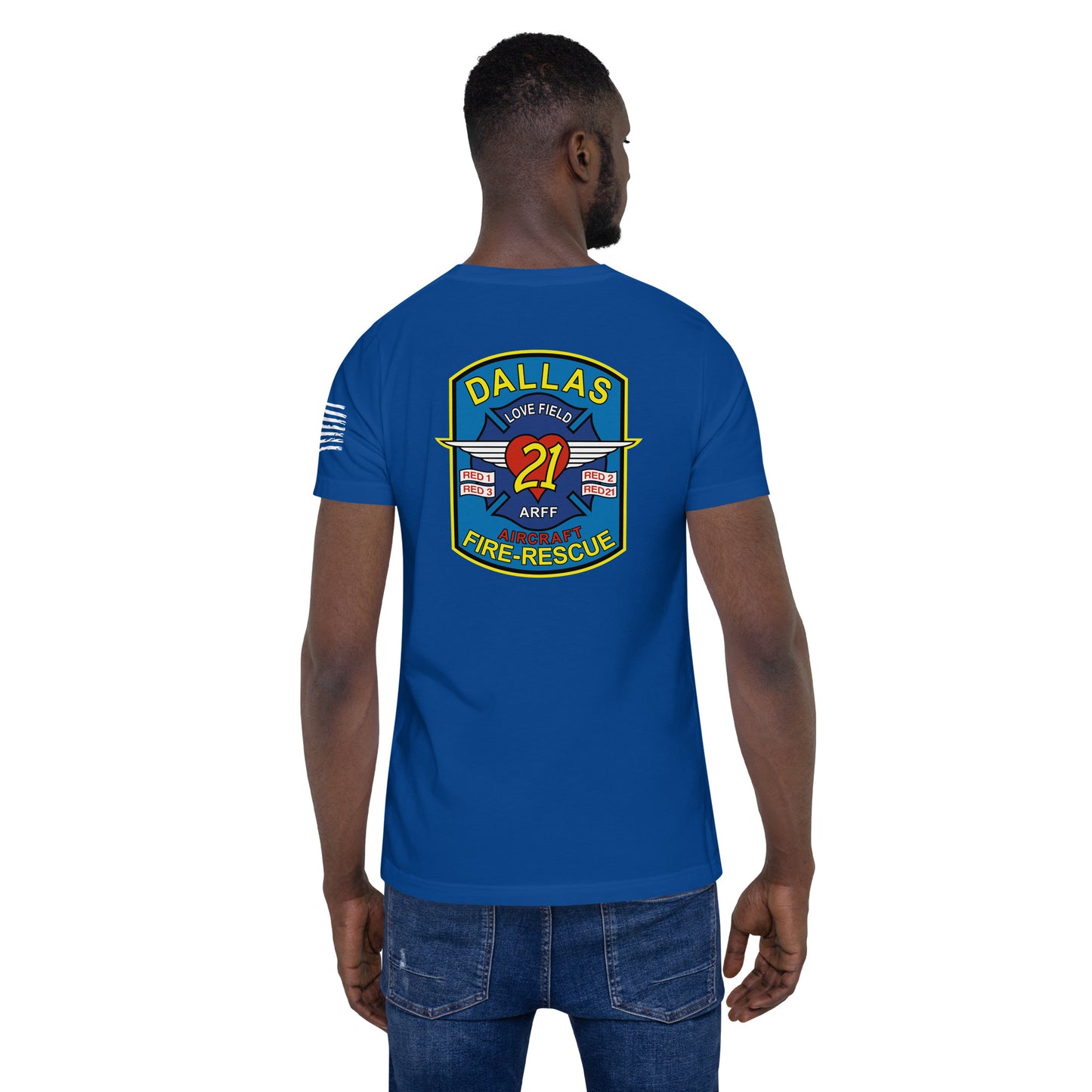 Dallas Fire Rescue Station 21 T-Shirt, Premium Material (Bella Canvas)