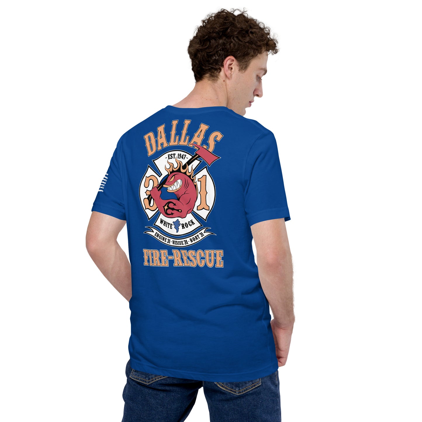 Dallas Fire Rescue Station 31 T-Shirt, Premium Material (Bella Canvas)