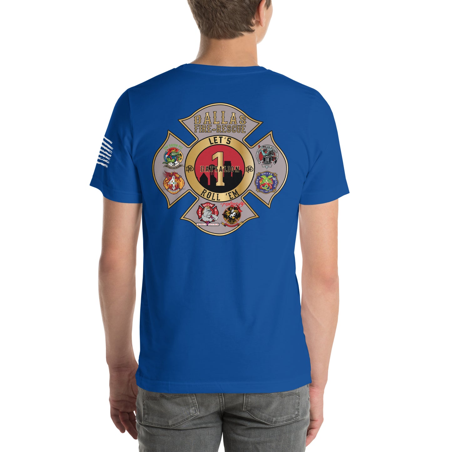 Dallas Fire Rescue Battalion Chief 1 T-Shirt, Premium Material (Bella Canvas)