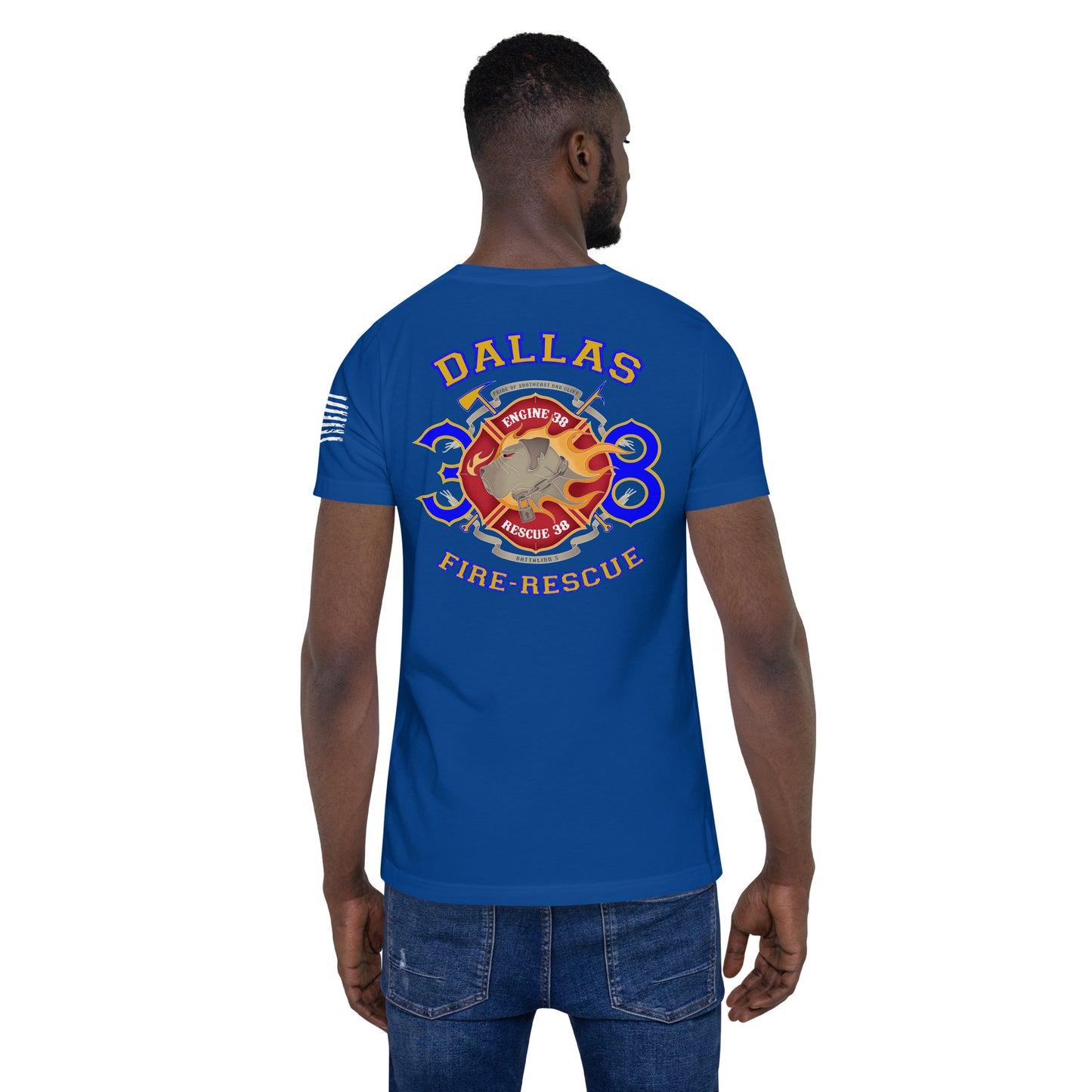 Dallas Fire Rescue Station 38 T-Shirt, Premium Material (Bella Canvas)