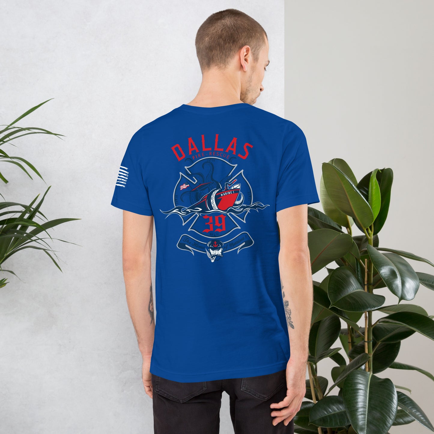 Dallas Fire Rescue Station 39 T-Shirt, Premium Material (Bella Canvas)