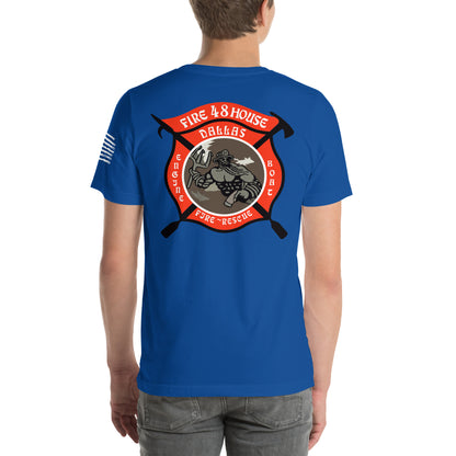 Dallas Fire Rescue Station 48 T-Shirt, Premium Material (Bella Canvas)